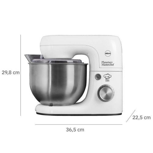 ROBOT KUCHENNY PLANETARNY ELDOM 800W STAL NIERDZEWNA 8 BIEGÓW na Arena.pl