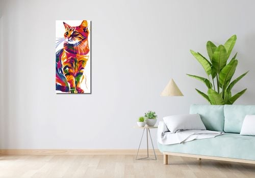 Obraz 40x90cm Nasycony Kot na Arena.pl