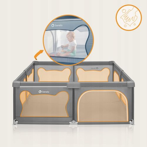 Kojec dla dziecka łóżeczko DUŻY PLAC ZABAW 207x187 cm Lionelo Willow na Arena.pl