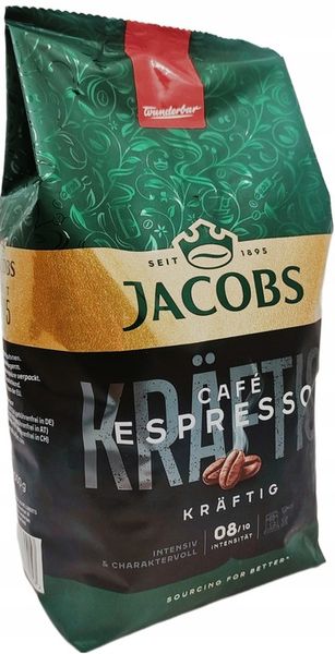 Kawa ziarnista JACOBS ESPRESSO 1000 g import zdjęcie 2