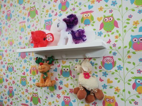 Półka chmurka wieszak, wersja IBIZA z wieszakiem na Arena.pl