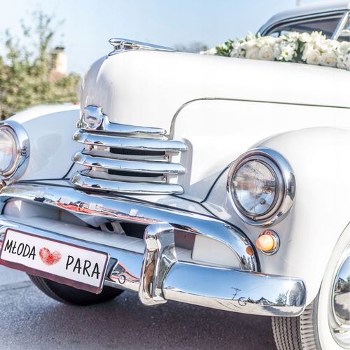 TABLICE ŚLUBNE do AUTA na WESELE OZDOBNE TABLICE do RAMEK na Arena.pl