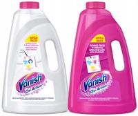 Zestaw Vanish Oxi Action Odplamiacz w płynie do koloru i bieli 2x3L