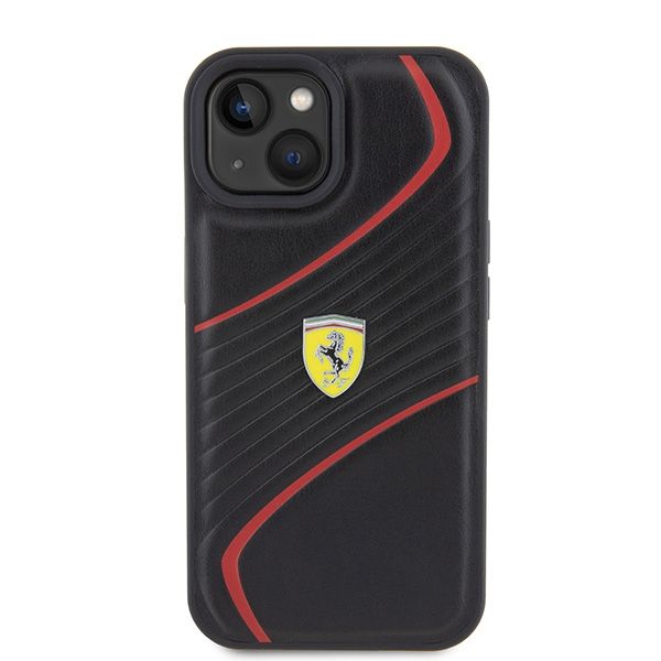 Etui Ferrari do iPhone 15, iPhone 14, iPhone 13, Czarny zdjęcie 3