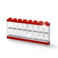 Gablotka NA 16 minifigurek LEGO czerwona Red 406600 Prezent