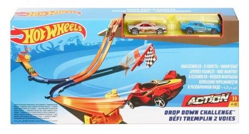 Tor samochodowy Hot Wheels Drop Down Challenge na Arena.pl