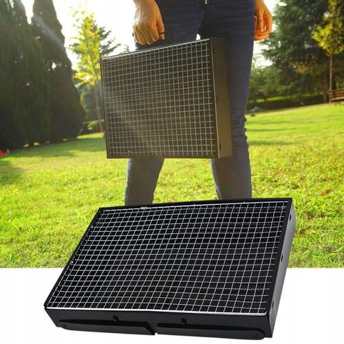 ZESTAW GRILL OGRODOWY WĘGLOWY TURYSTYCZNY |SKŁADANY |+ AKCESORIA DO GRILLA na Arena.pl