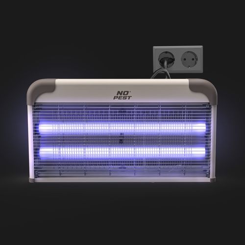 LAMPA OWADOBÓJCZA UV ŚCIENNA NO PEST NA KOMARY MUCHY ĆMY MOLE OWADY na Arena.pl