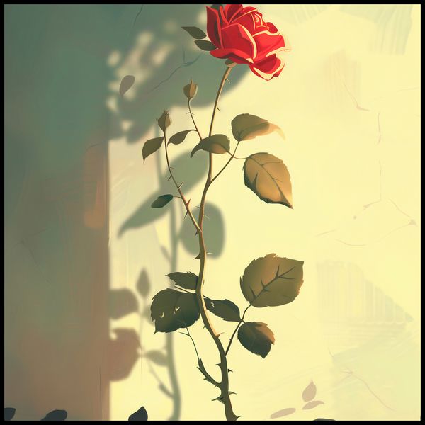 Plakat 100x100cm Subtelność zdjęcie 2