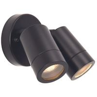 Kinkiet reflektorki Palin 75437 Saxby ściemniacz IP44 czarny