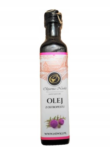 Olej z ostropestu tłoczony na zimno 500ml Niwki na Arena.pl
