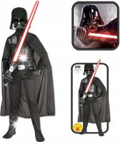 PRZEBRANIE KOSTIUM STRÓJ NA HALLOWEEN DARTH VADER DLA DZIECI 110 - 116cm