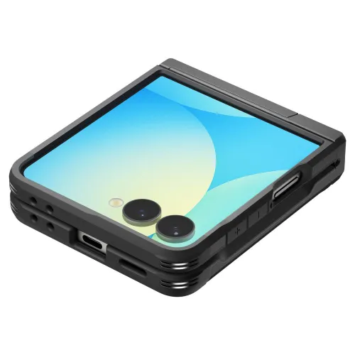 Etui Spigen Tough Armor Pro Mag MagSafe na Samsung Galaxy Z Flip 7 - czarne na Arena.pl