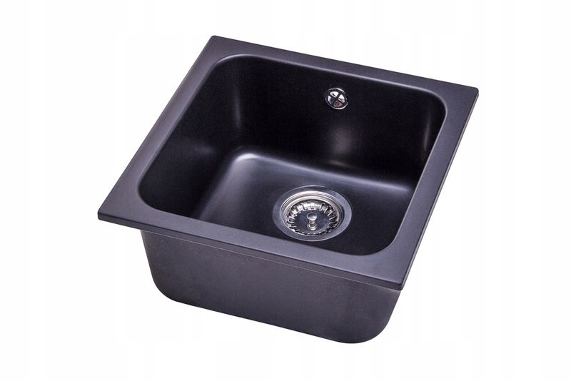 ZLEW ZLEWOZMYWAK GRANIT 8 kolorów 40x40 + SYFON zdjęcie 2