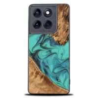 etui bewood unique do motorola edge 60 / 60 fusion 5g - turquoise