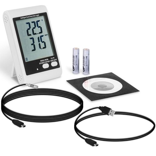 Rejestrator temperatury i wilgotności zewnętrzny USB zakres -40 do 125C na Arena.pl