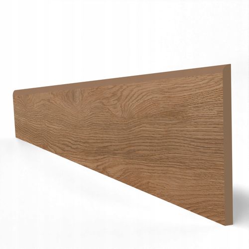 Cokół gres drewnopodobny dąb ZŁOTY 60 cm listwa przypodłogowa na Arena.pl