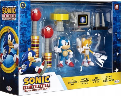 SONIC the Hedgehog Figurki Sonic i Tails diorama na Arena.pl