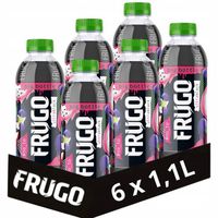 FRUGO Ultra Black Napój wieloowocowy niegazowany 1,1L x 6 sztuk