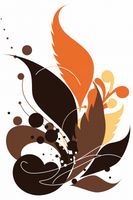 Plakat 40x60cm Ognie Jesienne