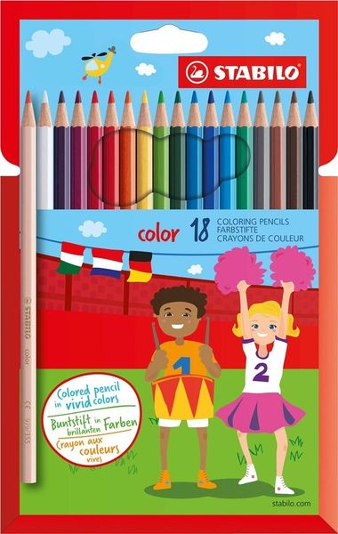 Stabilo Color Kredki 18 Kol 8037 zdjęcie 4