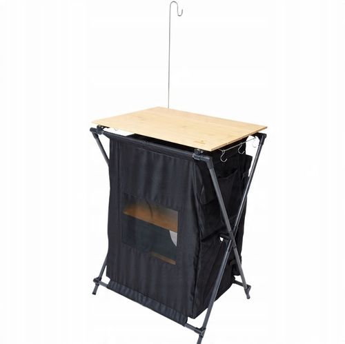 SZAFKA KEMPINGOWA TURYSTYCZNA SKŁADANA Z 3 PÓŁKAMI FROYAK 85x60x46 na Arena.pl