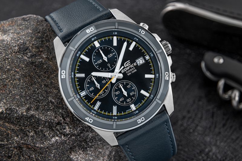 zegarek męski casio edifice efr-526l-2cvuef + box zdjęcie 4