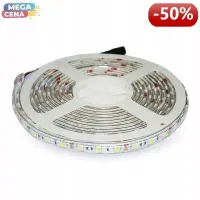 V-TAC Taśma LED SMD5050 RGB VT-5050 60 LED/m 5m 10,8W/m IP20 12V
