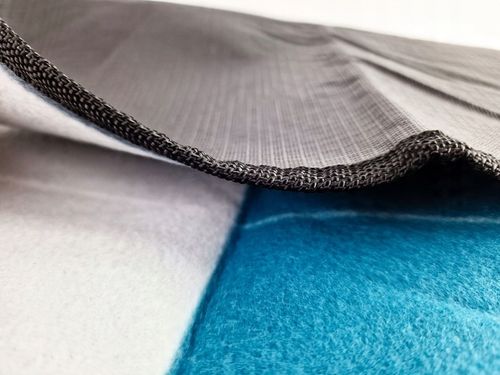 MATA KOC PIKNIKOWY Z TERMO IZOLACJA 200X200CM SZARO GRANATOWY na Arena.pl