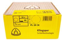 KRĄŻEK PRZYCZEPNY 125MM PL28CK GRANULACJA 60 270668 - 50.0 SZT - P8 C S0 60