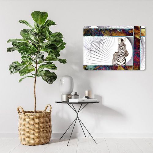 Obraz na metalu, Zebra 30x20 na Arena.pl