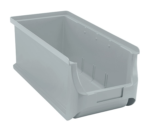 Pojemnik magazynowy szary - 150x320x125 mm zdjęcie 1
