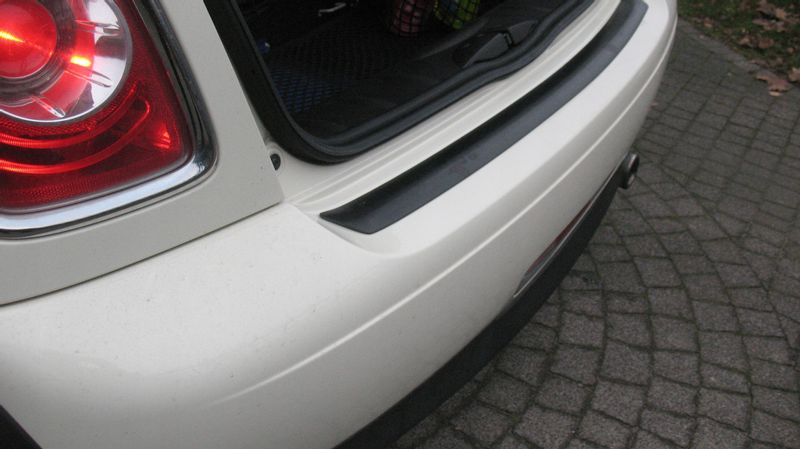 Suzuki Swift IV 04-2010 - Listwa Ochronna Czarna na Zderzak Tylny Nakladka zdjęcie 6