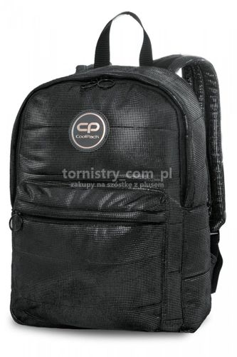 Plecak CoolPack miejski RUBY czarny połysk BLACK GLAM (22790) na Arena.pl
