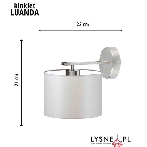 Oświetlenie ścienne lampa nocna LUANDA na Arena.pl