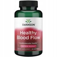 SWANSON Healthy Blood Flow 60 kapsułek Głóg koenzym Q10 KRĄŻENIE SERCE