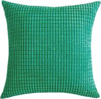 Poszewki na Poduszki sztruksowe 40cm 2szt zielony