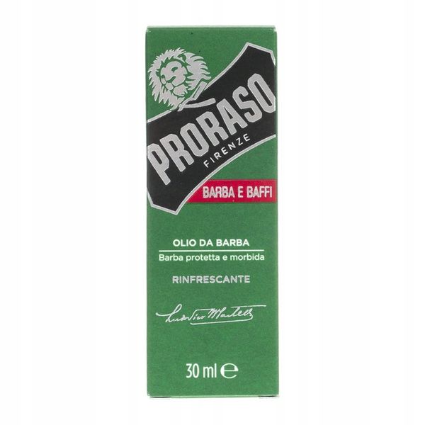 Proraso olejek do brody REFRESHING 30 ml zdjęcie 5