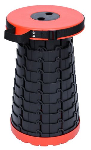 Przenośny stołek taboret składany czerwono-czarny Situp na Arena.pl