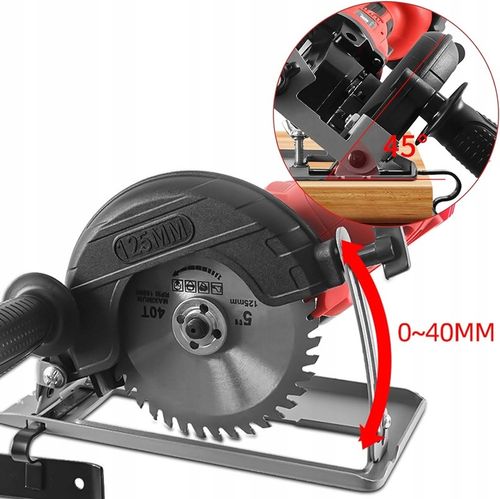 PRZYSTAWKA PROWADNICA DO SZLIFIERKI KĄTOWEJ 115 125 mm ADAPTER OSŁONA na Arena.pl