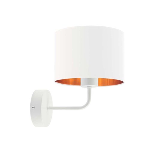 Oprawa ścienna z abażurem walec MODENA GOLD na Arena.pl