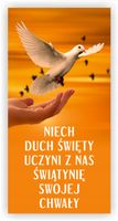 Baner religijny 120x60 cm duży wybór Magia Bierzmowania