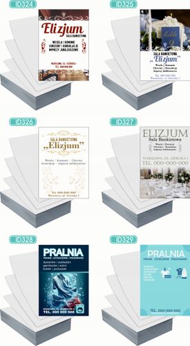 Ulotki A5 reklamowe firmowe 5000szt wiele wzorów do wyboru SALA BANKIETOWA na Arena.pl