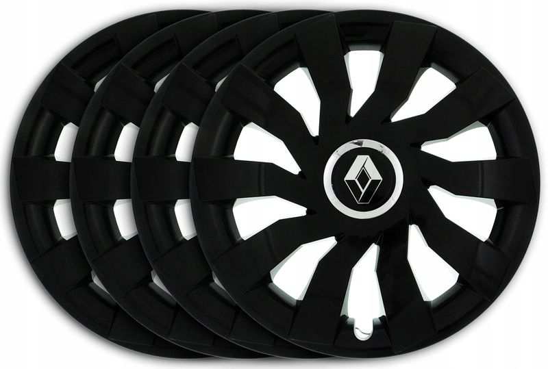 KOŁPAKI 16 RENAULT Clio Fluence Trafic CZARNE CLC zdjęcie 1