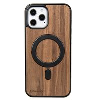 Drewniane Etui Bewood na iPhone 12 Pro Max Orzech Amerykański MagSafe