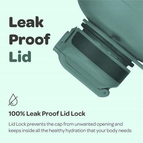 Duża butelka na wodę ze Słomką Uchwytem Pokrywką Kieszeniami pojemność 2,3l na Arena.pl