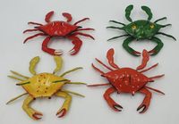 magnes na lodówkę krab ruchome nóżki 10 szt