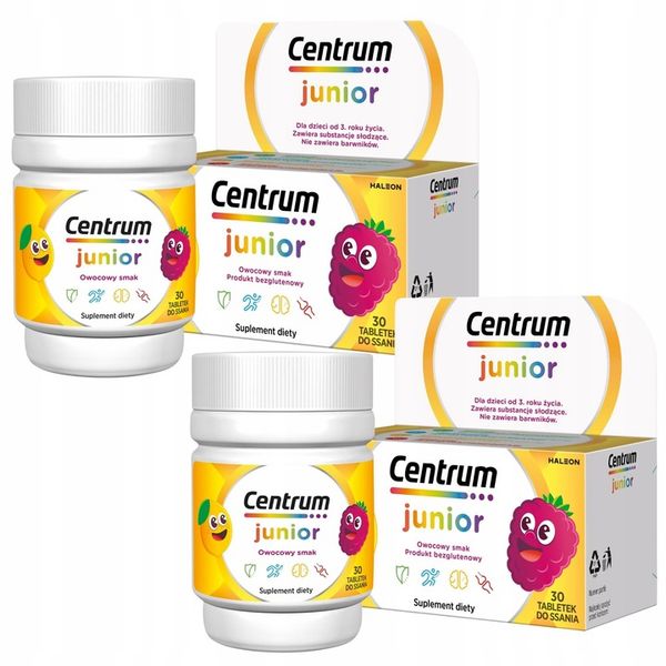 CENTRUM JUNIOR OD A DO Z, 30 tabletek do ssania zdjęcie 1