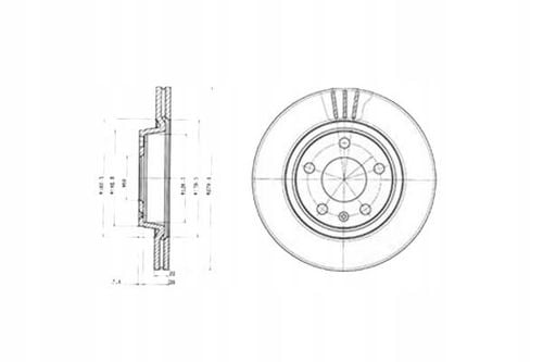 TARCZA HAM PRZOD 280X22 V na Arena.pl