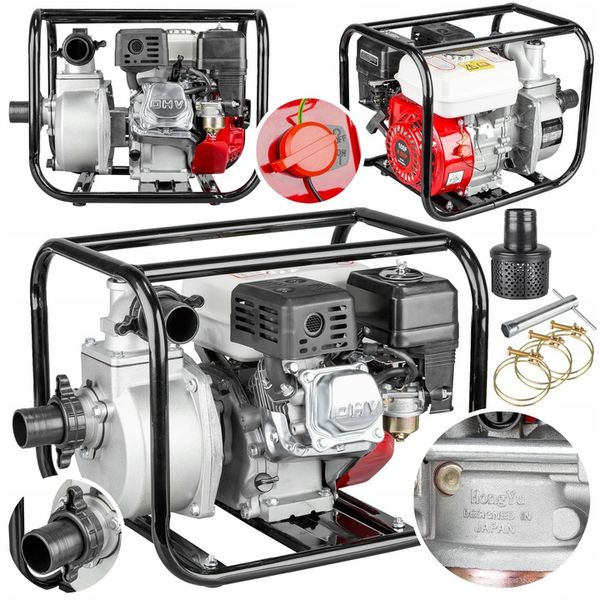 MOTOPOMPA POMPA SPALINOWA DO WODY 2" 600L/h zdjęcie 1